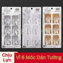 Set 6 móc dán tường FASHION HOOK [BH: NONE] 1l1b11