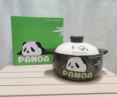 Nồi sứ tráng men KAPIBARA size 3500ml PANDA - mẫu tùy lô [BH: NONE]