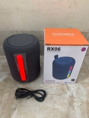 Loa bluetooth RX06 mẫu mới kèm dãy led siêu đẹp có móc treo tiện lợi [BH 6 Tháng]