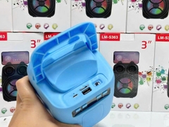 Loa bluetooth mẫu loa kéo mini S365 có led cực đẹp [BH 6 Tháng]