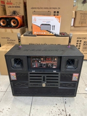 Loa bluetooth karaoke Soundbox 215K Bass 40 đôi cao cấp [BH 6 Tháng]