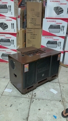 Loa bluetooth karaoke SOUNDBOX SB1-12 vân gỗ cao cấp kèm 2 micro siêu hay [BH 1 Năm]