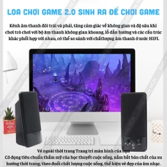 Loa vi tính Genius SP-S110 có nút chỉnh âm lượng jack 3.5 sử dụng cho PC laptop va điện thoại [BH 1 Tháng]6l8