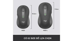 Chuột không dây Bluetooth LOGITECH M650L Silent vừa xài USB vừa Bluetooth siêu tiện lợi [BH 1 Năm]