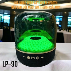 Loa bluetooth LP90 vỏ trong suốt có led RGB siêu đẹp siêu hay [Bh 3 Tháng]6l8