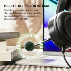 Tai nghe có dây Headphone HP DHE-8009 loại chụp tai kèm mic siêu đẹp [BH 6 Tháng]6l8