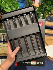 Hộp 5 đôi đũa inox chống trượt ZWILLING [BH: NONE]