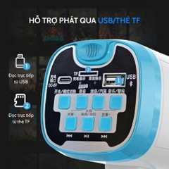Loa phóng thanh TAHADA 06L (2 pin) có ghi âm mẫu loa có bluetooth công suất 80w chính hãng