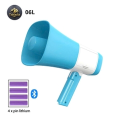 Loa phóng thanh TAHADA 06L (2 pin) có ghi âm mẫu loa có bluetooth công suất 80w chính hãng
