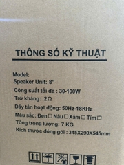 Loa bluetooth karaoke AT-379 loa Bass 20cm công suất tối đa 100w kèm 2 micro không dây siêu hay