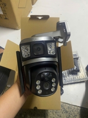Camera 4G năng lượng mặt trời YOOSEE YS200 cam 2 mắt xoay 360 độ siêu tiện lợi