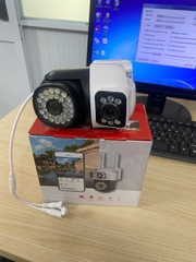 Camera wifi ngoài trời YOOSEE bản 2 mắt (MẪU MỚI NHỎ GỌN) xoay 360 độ