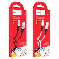 Cáp sạc nhanh 3A HOCO X72 usb ra Type-C 1m chính hãng [BH 1 năm]