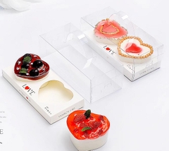 Set 5 hộp + đế + Khuôn nhựa 2 trái tim.