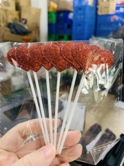 Set 60 cây tim nhũ -ĐỎ (cây nhựa) (10 gói -6 cây/gói).