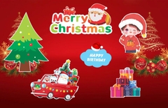 Set giấy NOEL CT-BÉ TRAI.
