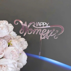 Set 10 mica women's day uốn trên-MÀU HỒNG.