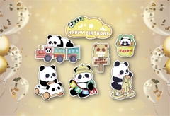Combo 2 set giấy-GẤU TRÚC HPBD.