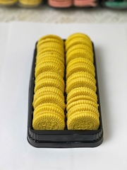 Khay 24 cặp bánh tròn (240gam) SM-VÀNG.