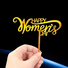 Set 10 mica women's day uốn trên-MÀU VÀNG.