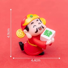 Set 6 thần tài mix mẫu mini (nhựa đặc)9446.