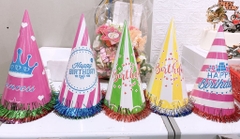 MU-100 Mũ kim tuyến size to 17x32cm..