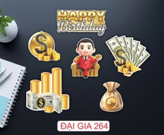 10 set thẻ giấy đại gia 264 -HD.