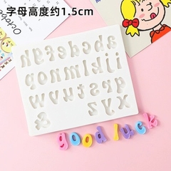 Khuôn chữ silicon -Chữ kiểu (chữ thường).