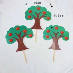 10 set cây táo giấy xả kho (3 cây/set)