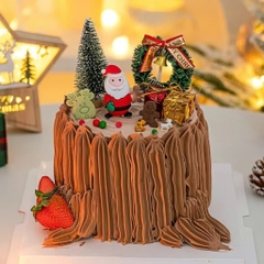 Bánh quy noel (gói 180gam)-mix mẫu tuần lộc+ông già noel+ người tuyết.
