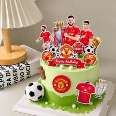 5 set giấy bóng đá - Manchester united (màu đỏ).