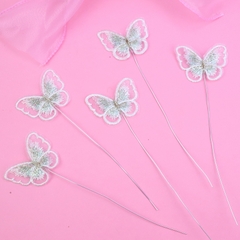 CAM-Set 5 bướm vải ren.