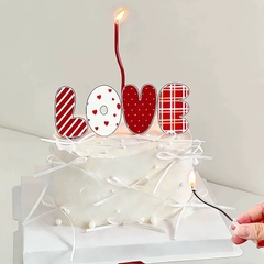Set 60 chữ LOVE giấy (4 màu sắc).
