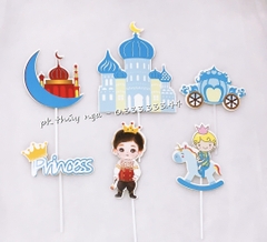 Set cắm hoàng tử cưỡi ngựa xanh (HD).