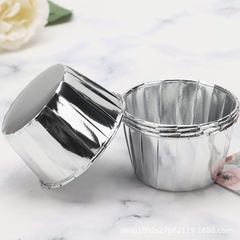 Set 50 cốc cupcake - bạc.