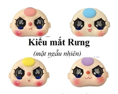Mặt BABY THREE 100% kt 8x6x2cm - mắt RƯNG (mặt ngẫu nhiên)-chiếc.