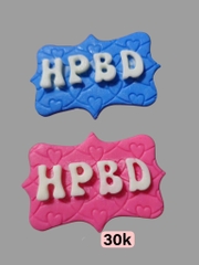Khuôn silicon - Hình khối chữ nhật HPBD (mẫu nhọn)9127.