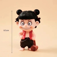 Tượng nhựa mềm -Na tra cầm búa.