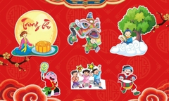 Set giấy trung thu-Thiếu Nhi (CT).