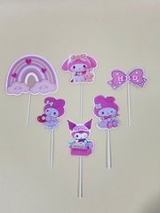 10 set giấy Melody cầu vồng DL.