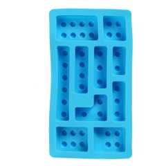Khuôn silicon - 10 khối lego.