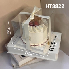 Set 5 hộp mica 3 chi tiết 15x15x15cm.