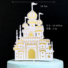 CAM-Lâu đài giấy mới - vàng. J13