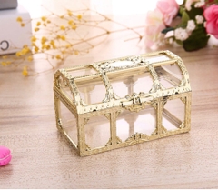 Hộp rương vàng size TO (9cm x 5.5xm x 5.3cm).