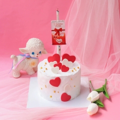 Nến xòe bảng hiệu I love you.
