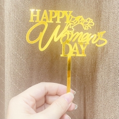 Set 10 mica Women's day mẫu 5-màu vàng.