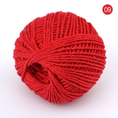 Cuộn dây cói - màu đỏ (1.5mm x 65m).