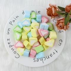 Kẹo mashmallow tim thập cẩm to (túi 1kg)