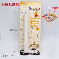 Nến xòe quạt.