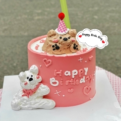Set 60 bảng giấy-HPBD TIẾNG ANH HÌNH MÂY (kèm que cắm).